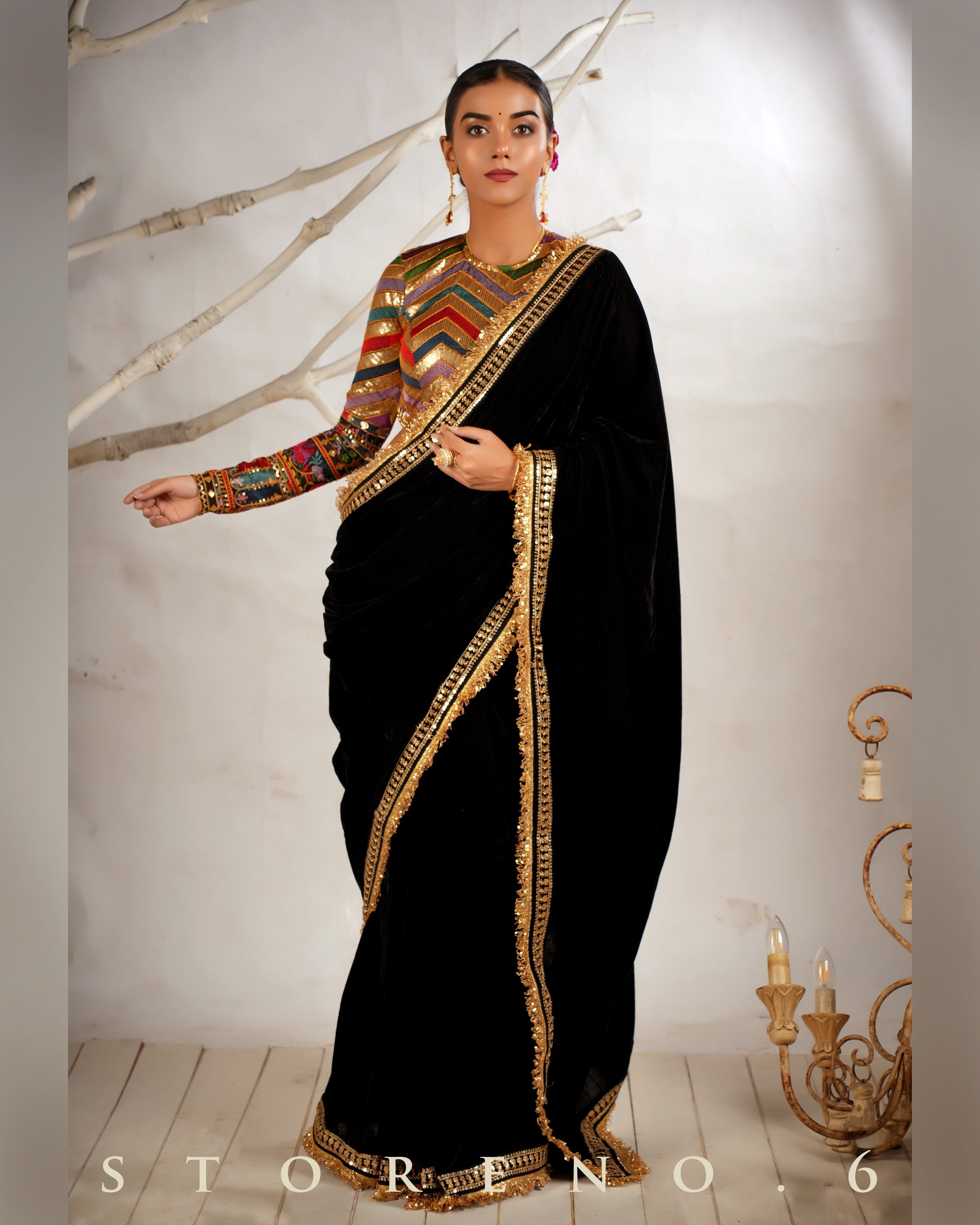 THE DARK DARLING SAREE