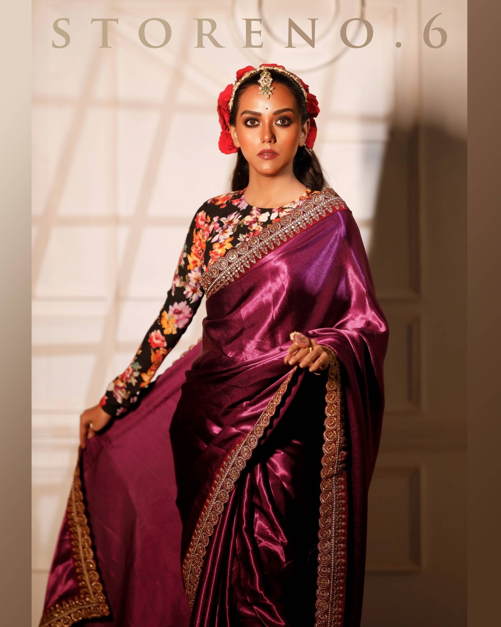 MAGICAL MULBERRY READY-TO-WEAR SAREE