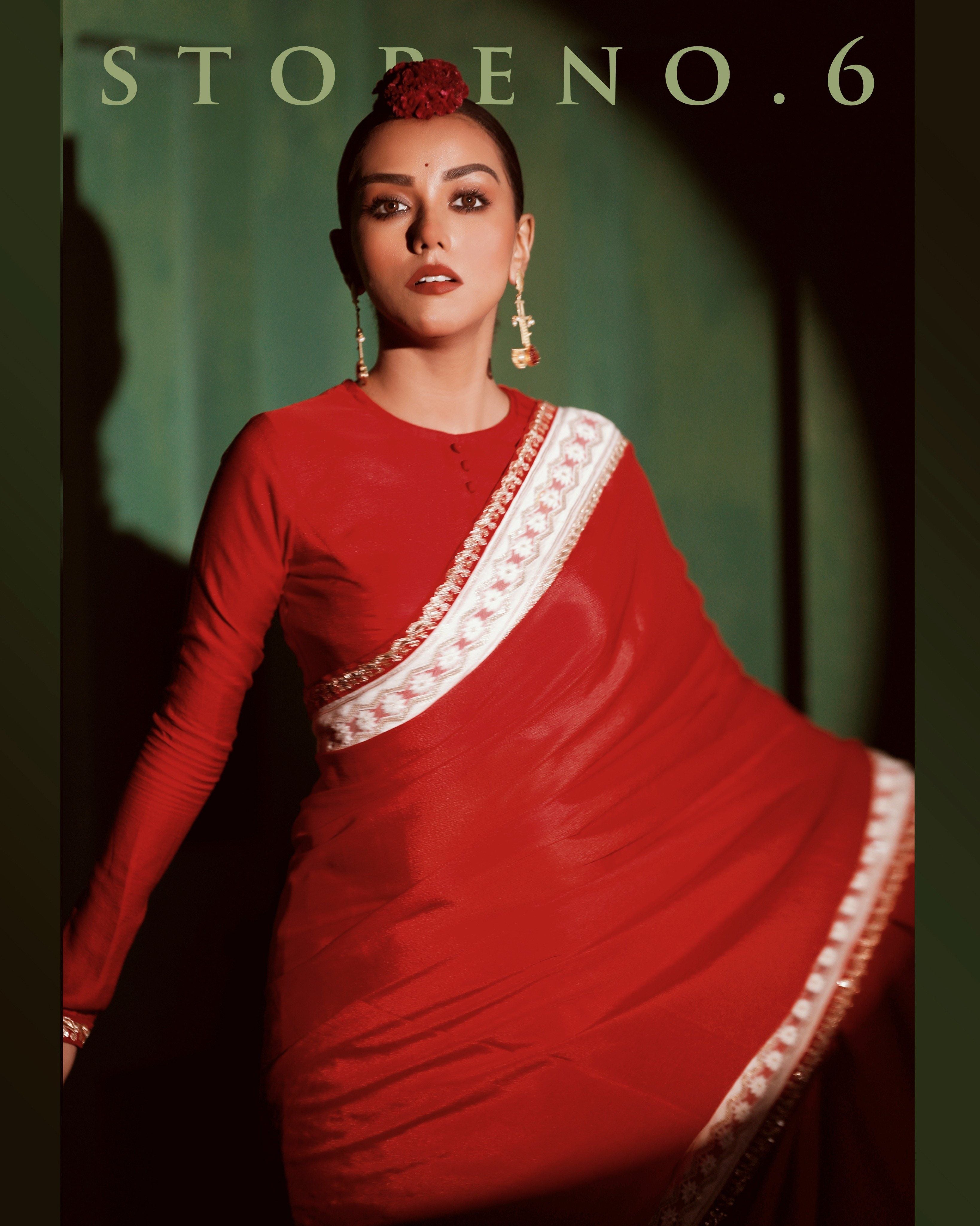 RADICAL ROSE SAREE