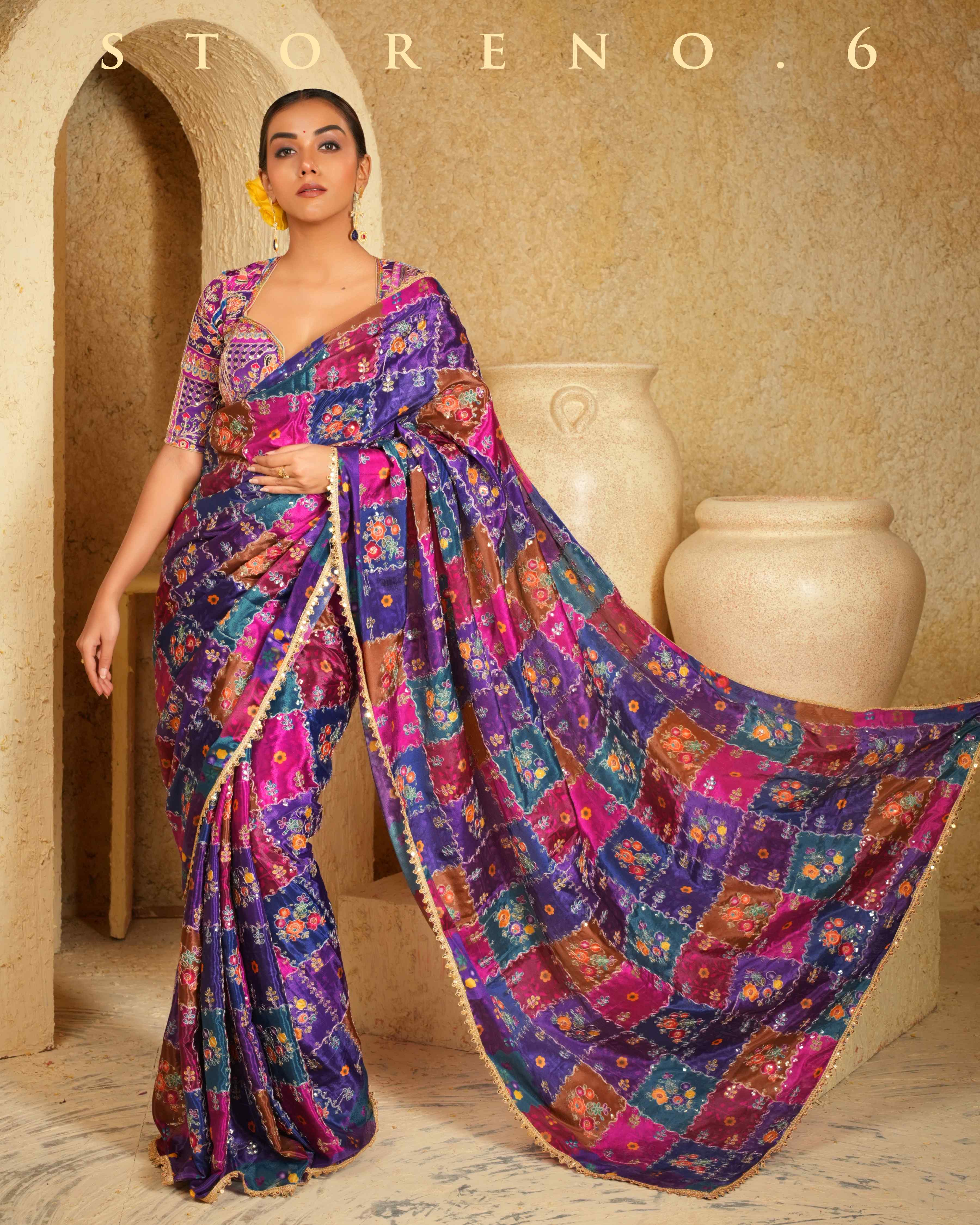 RAISIN RHAPSODY SAREE