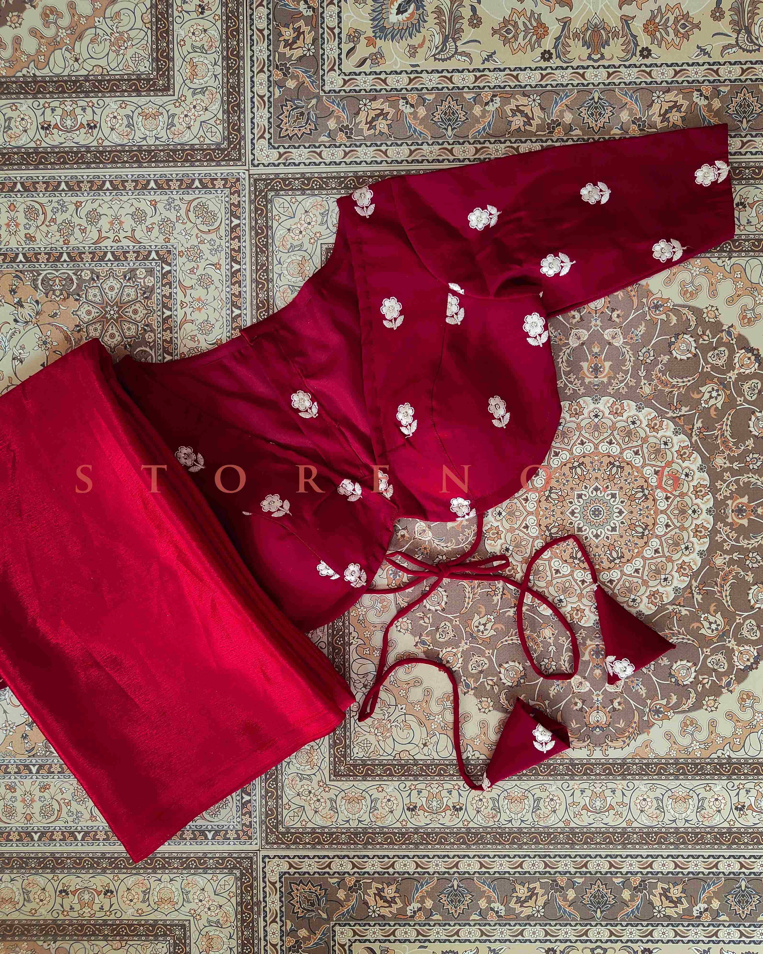 SUROOR SAREE AND BLOUSE SET