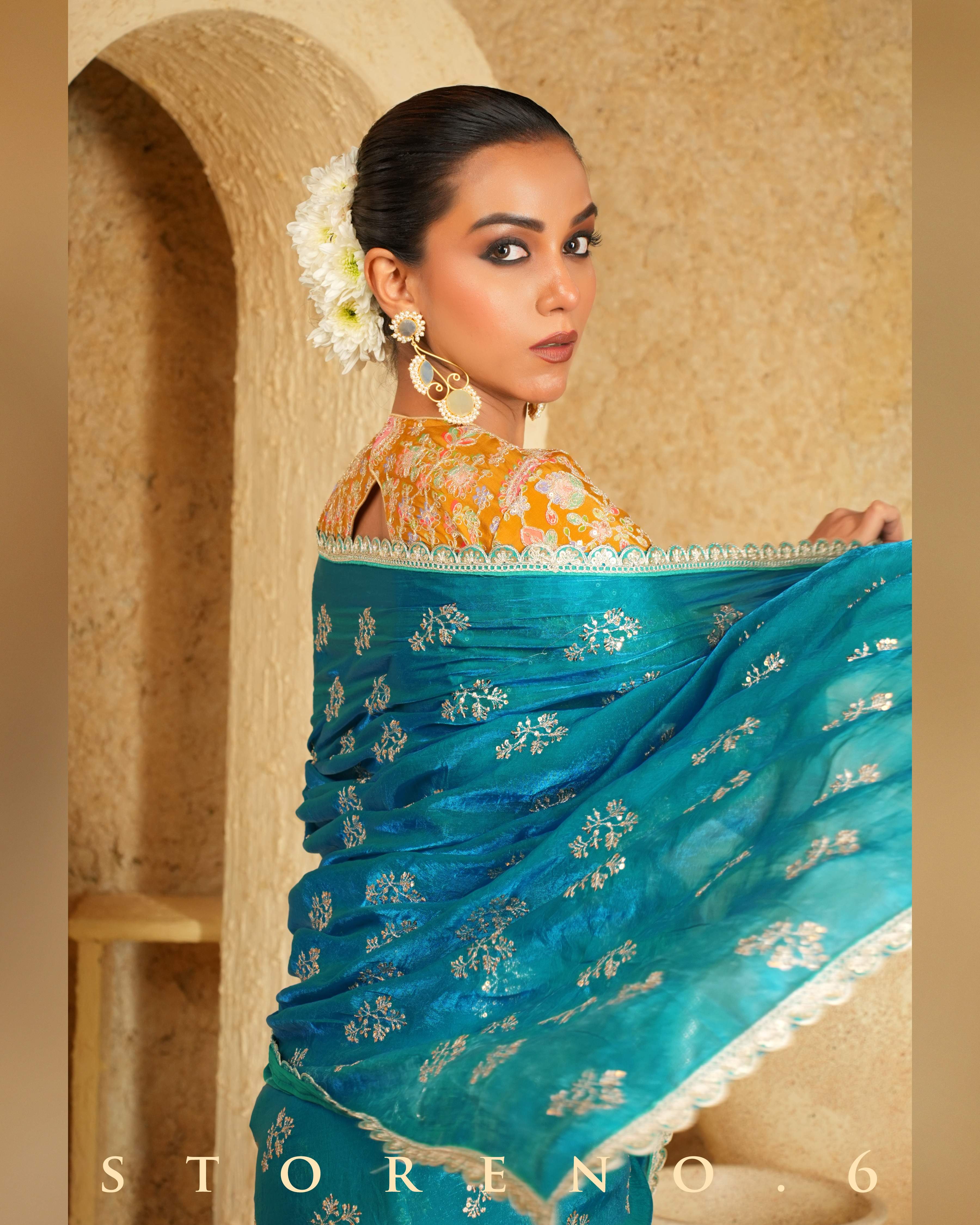 MARINE MARVEL SAREE