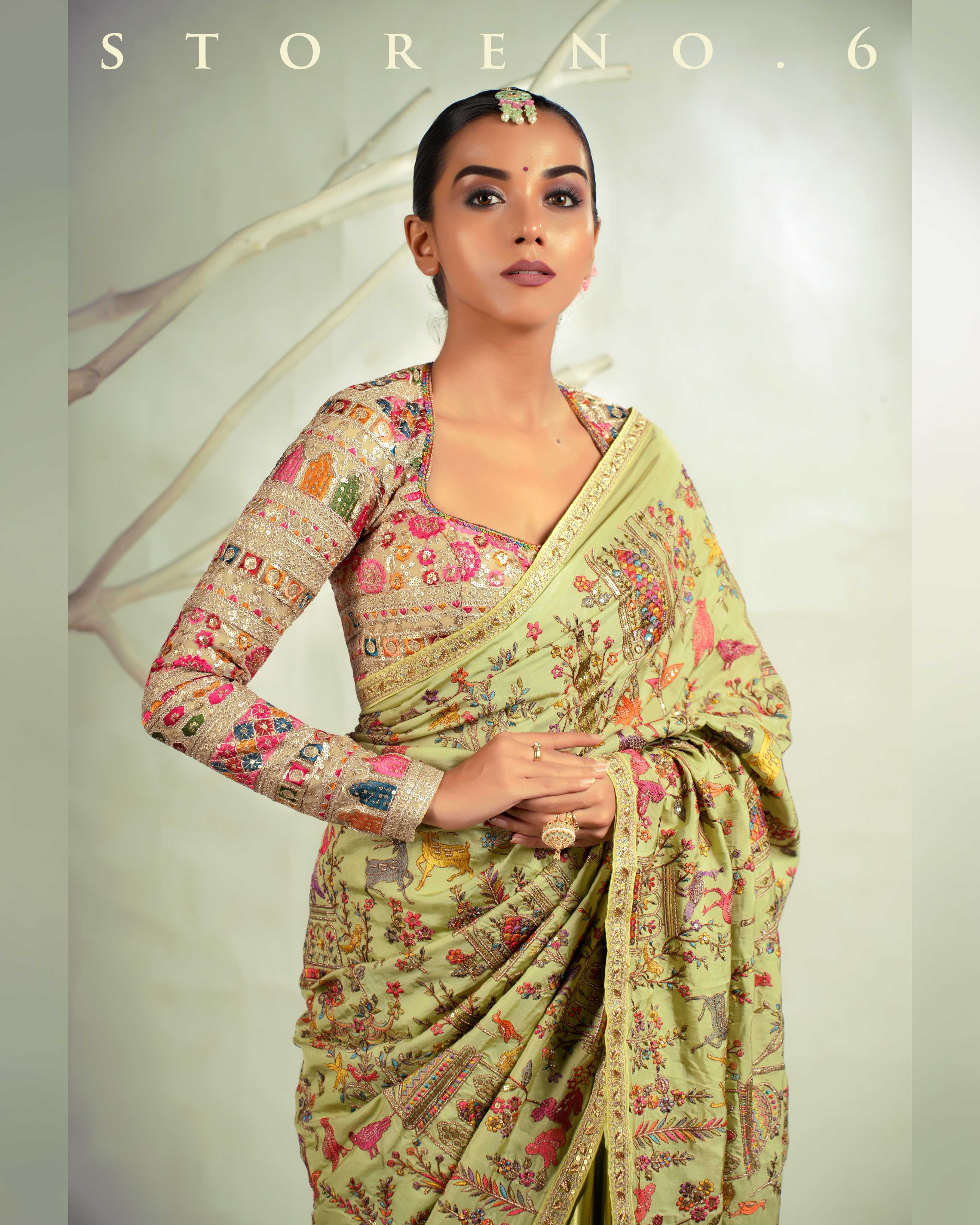 GUL KAARI SURMAI CLASSIC BLOUSE