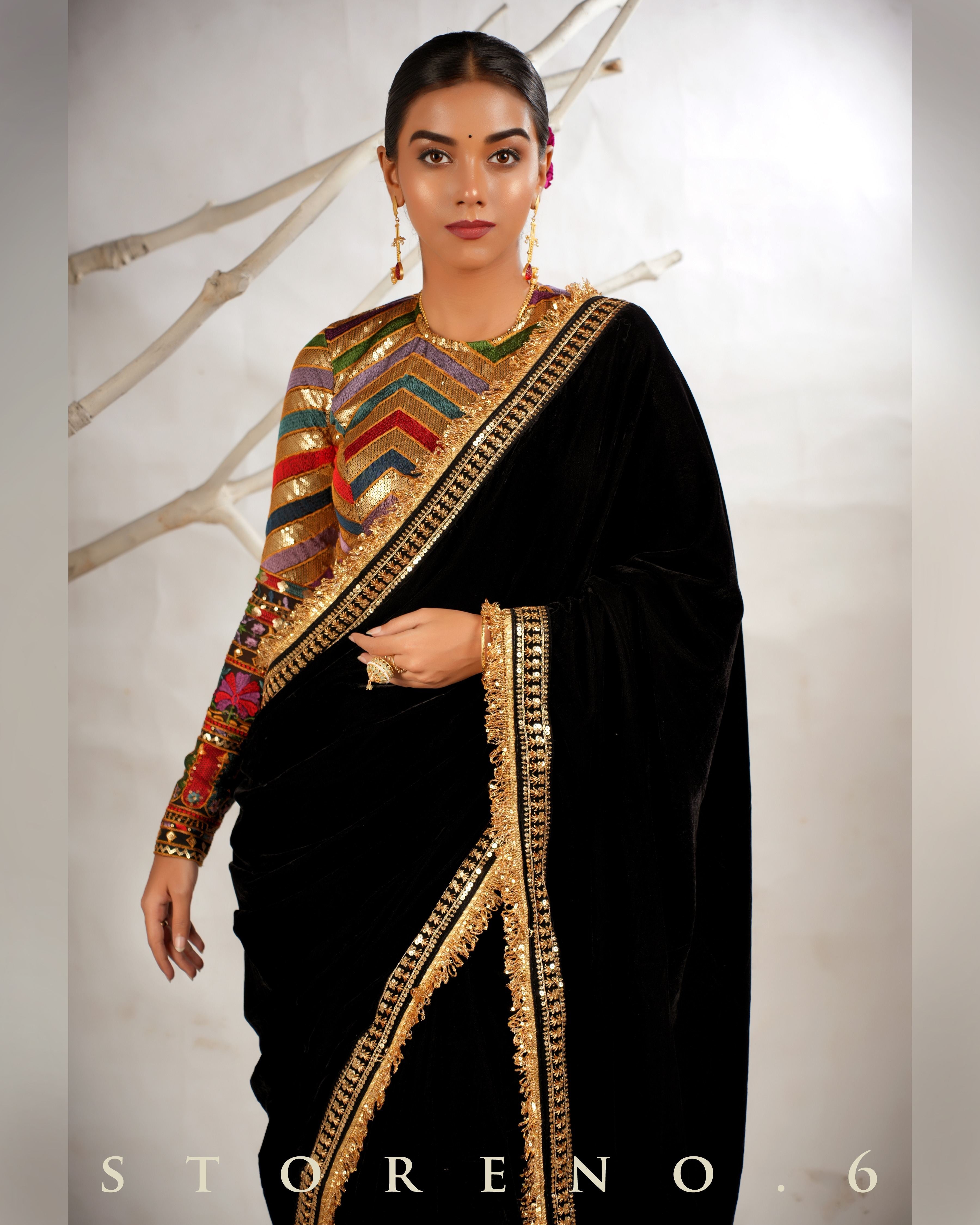 THE DARK DARLING SAREE