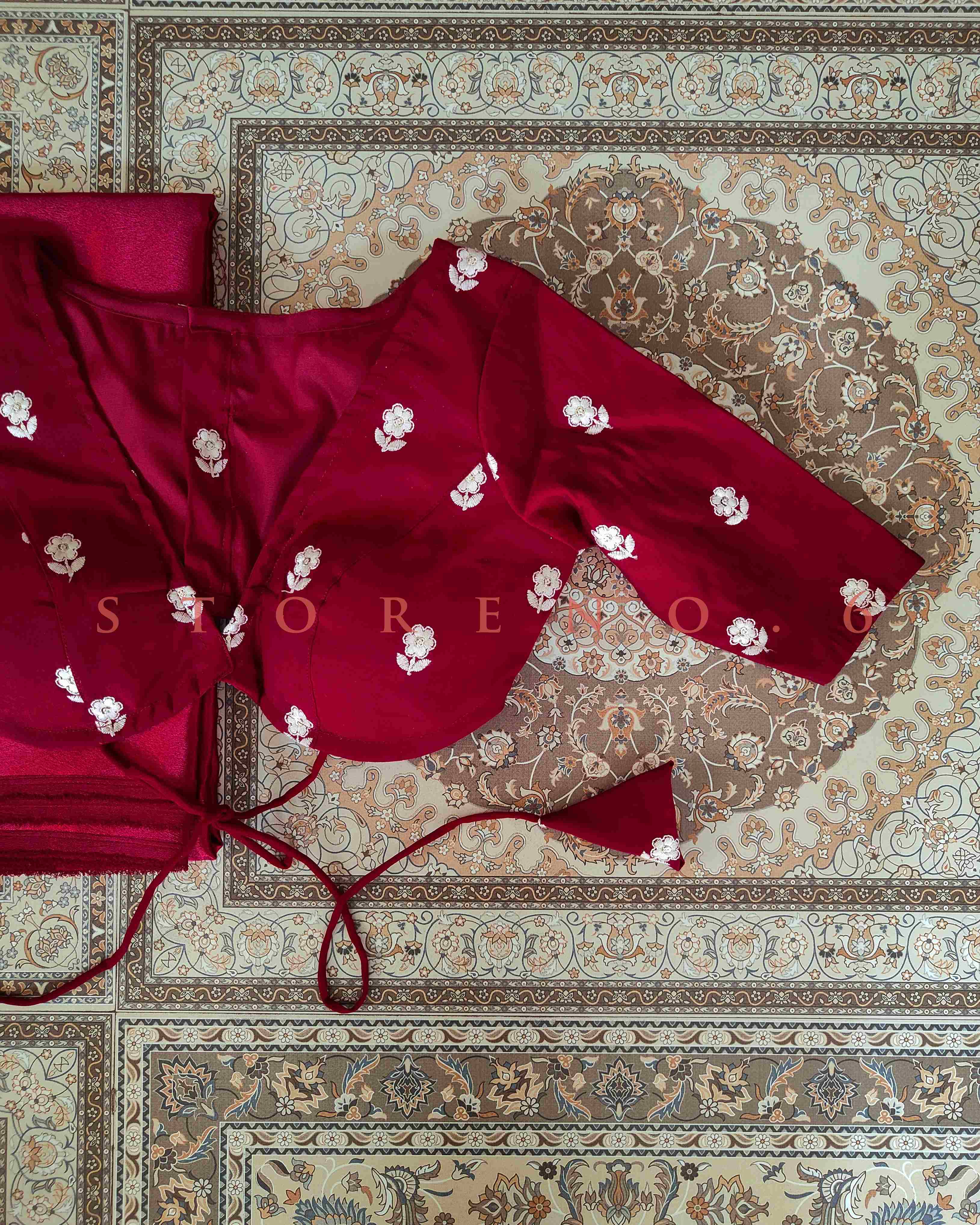 RUBY SAREE AND BLOUSE SET