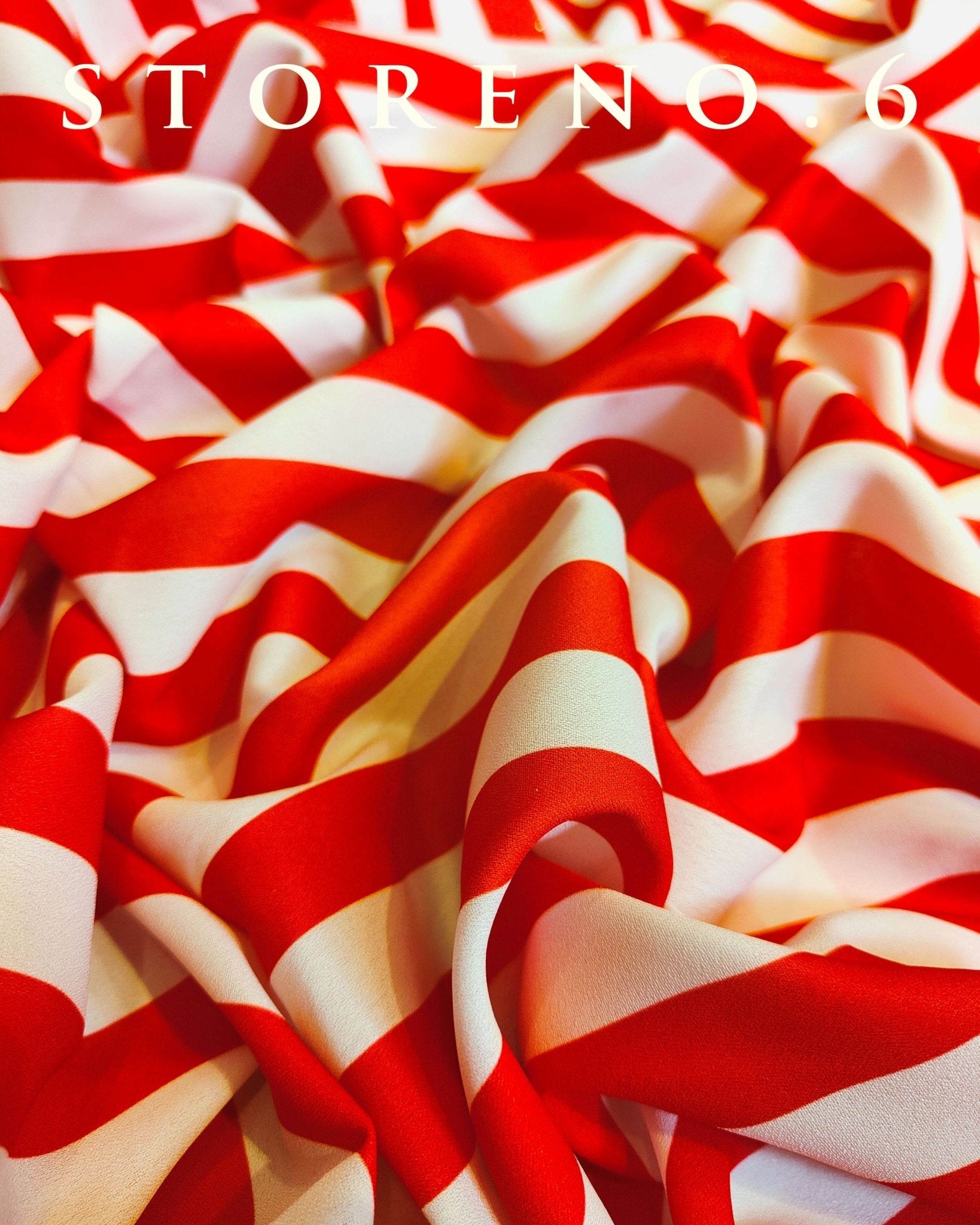 FLOURISHING SCARLET RED STREAK SAREE