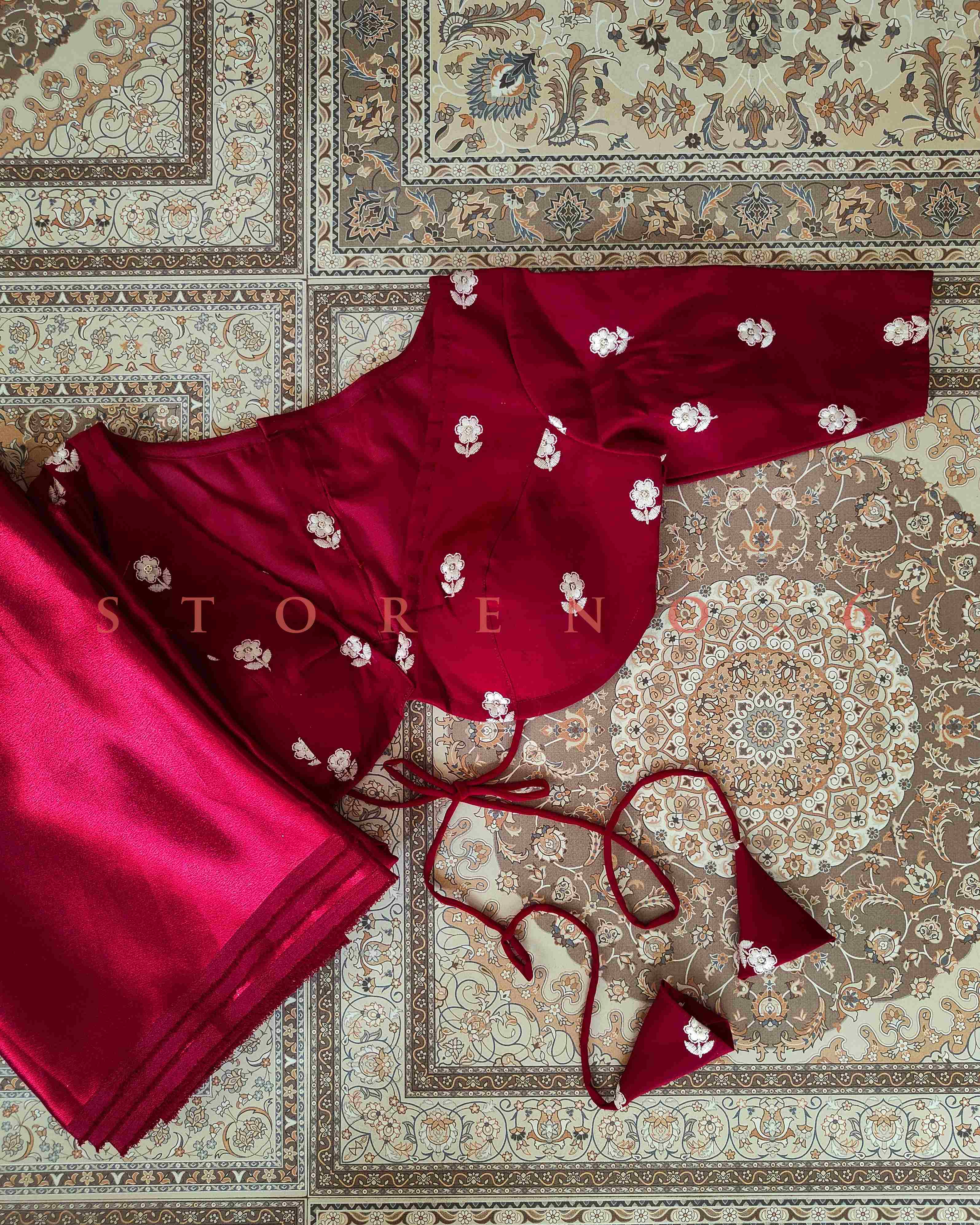 RUBY SAREE AND BLOUSE SET