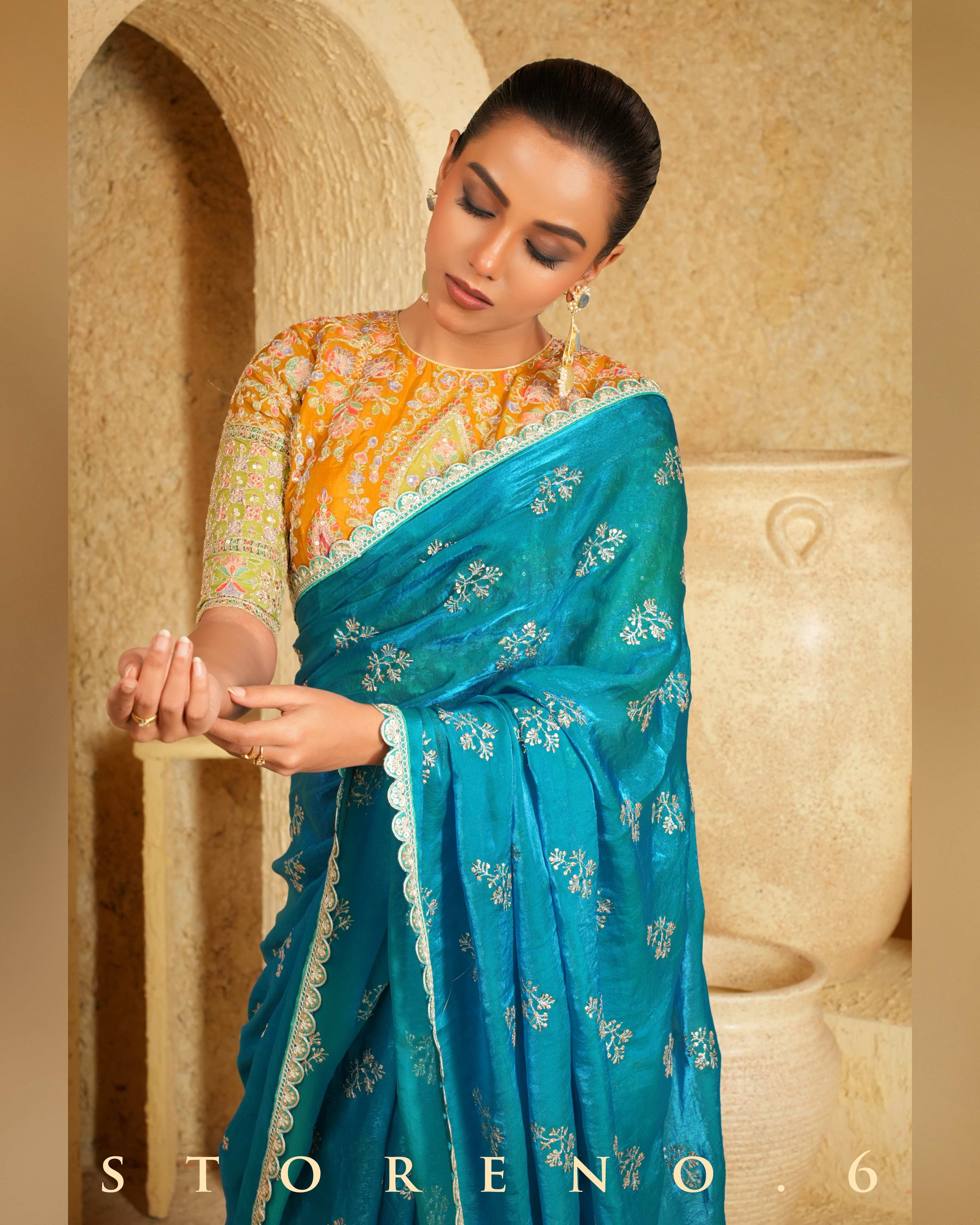 MARINE MARVEL SAREE