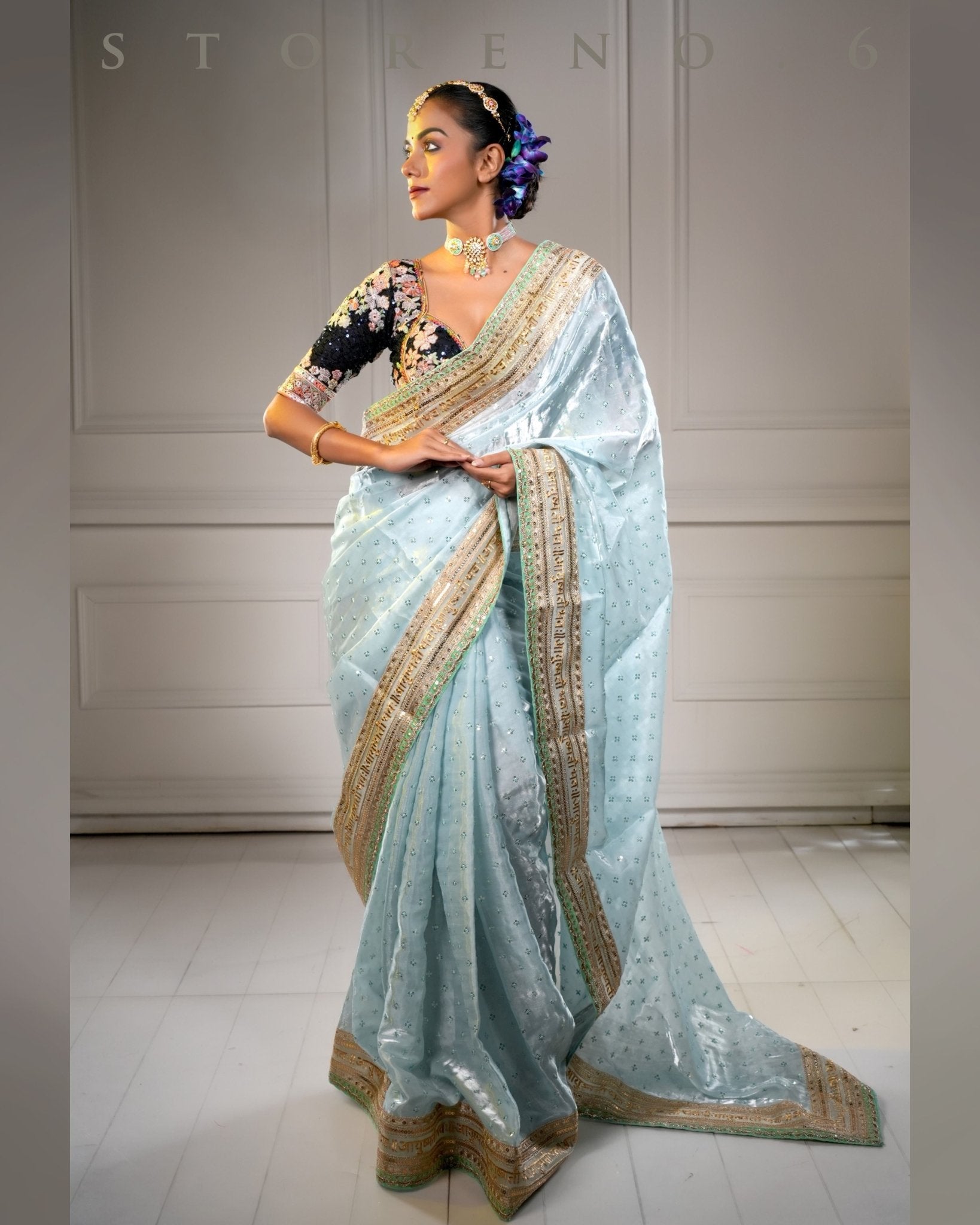 ROYAL CELESTIAL QUEEN SAREE