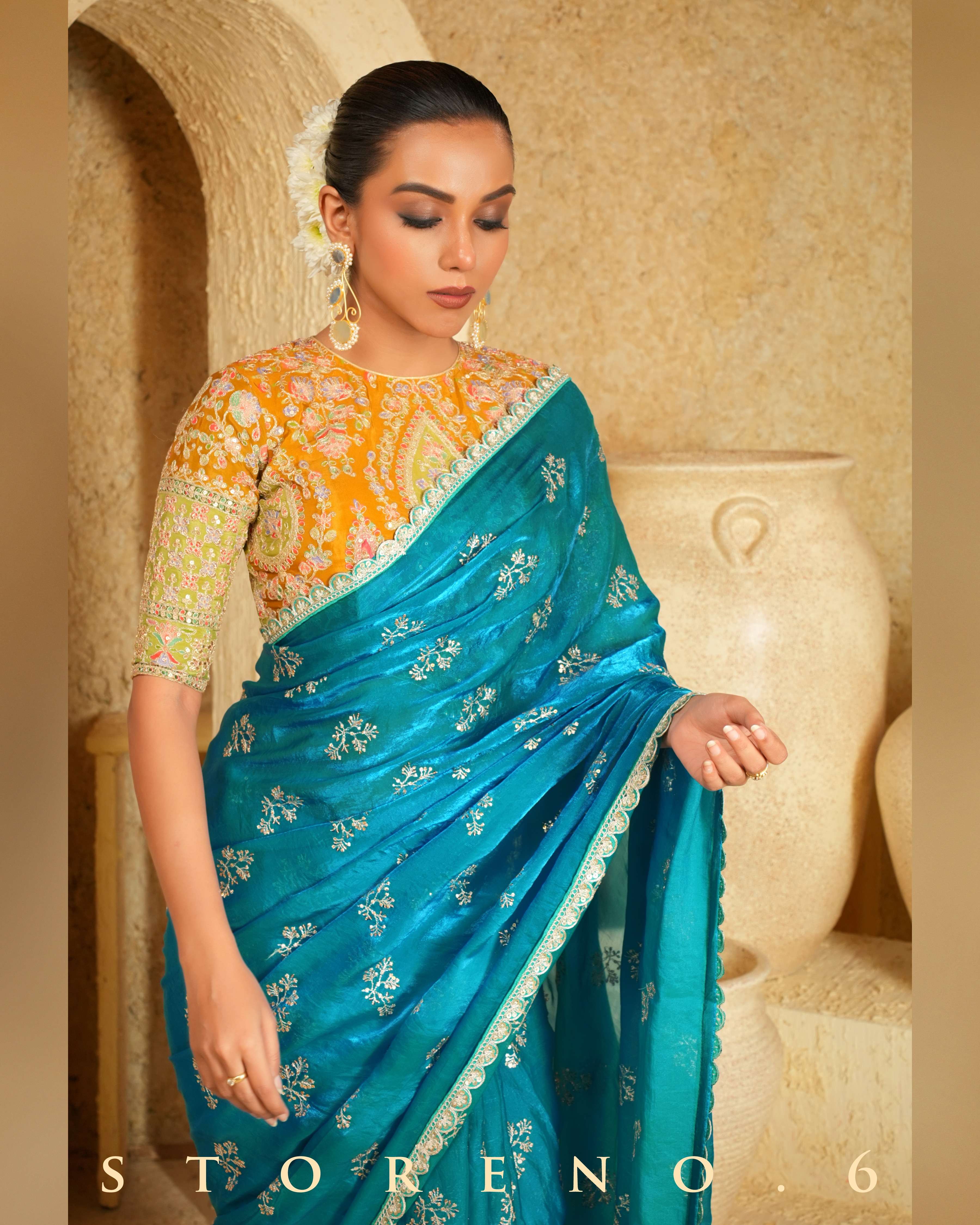 MARINE MARVEL SAREE