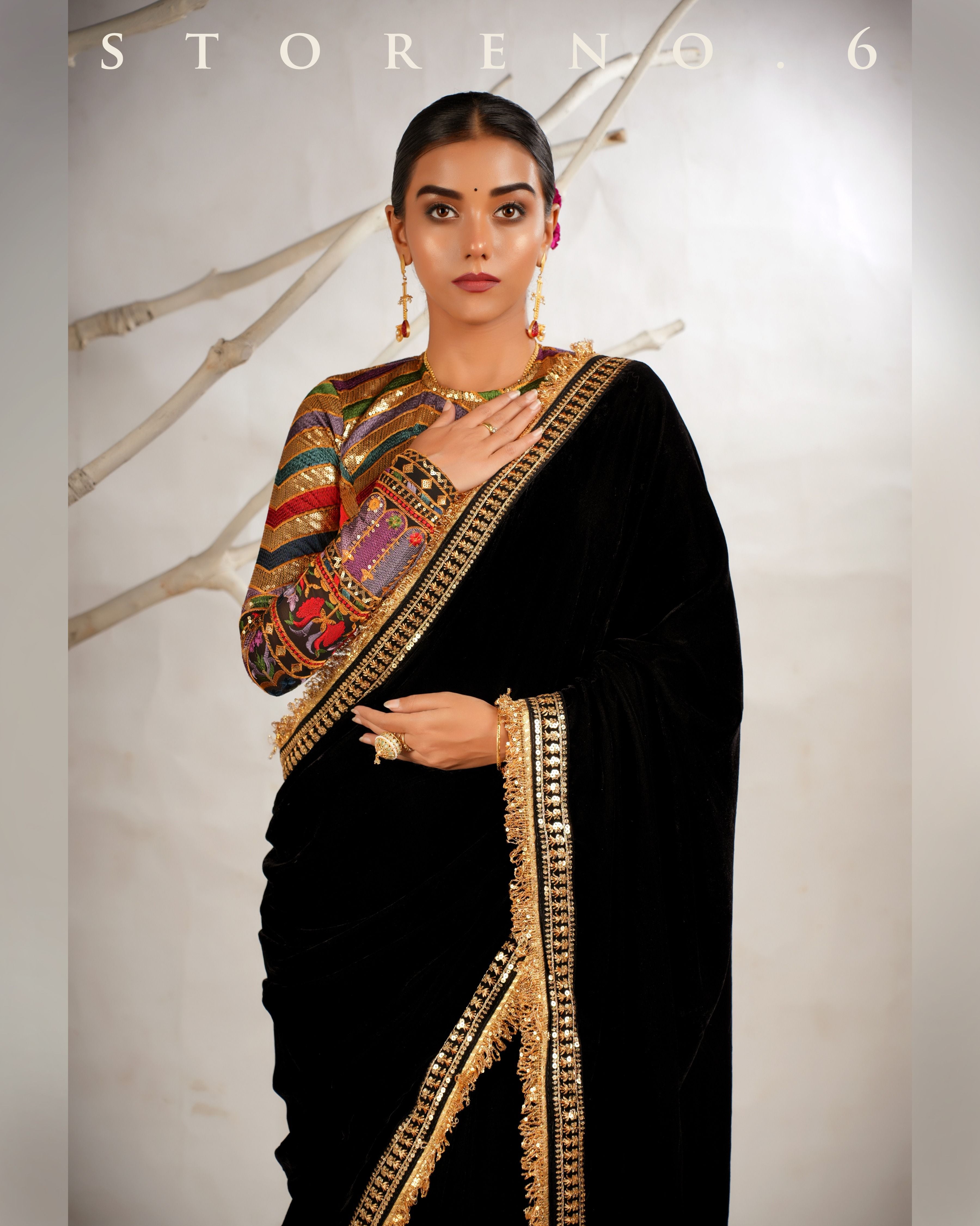 THE DARK DARLING SAREE