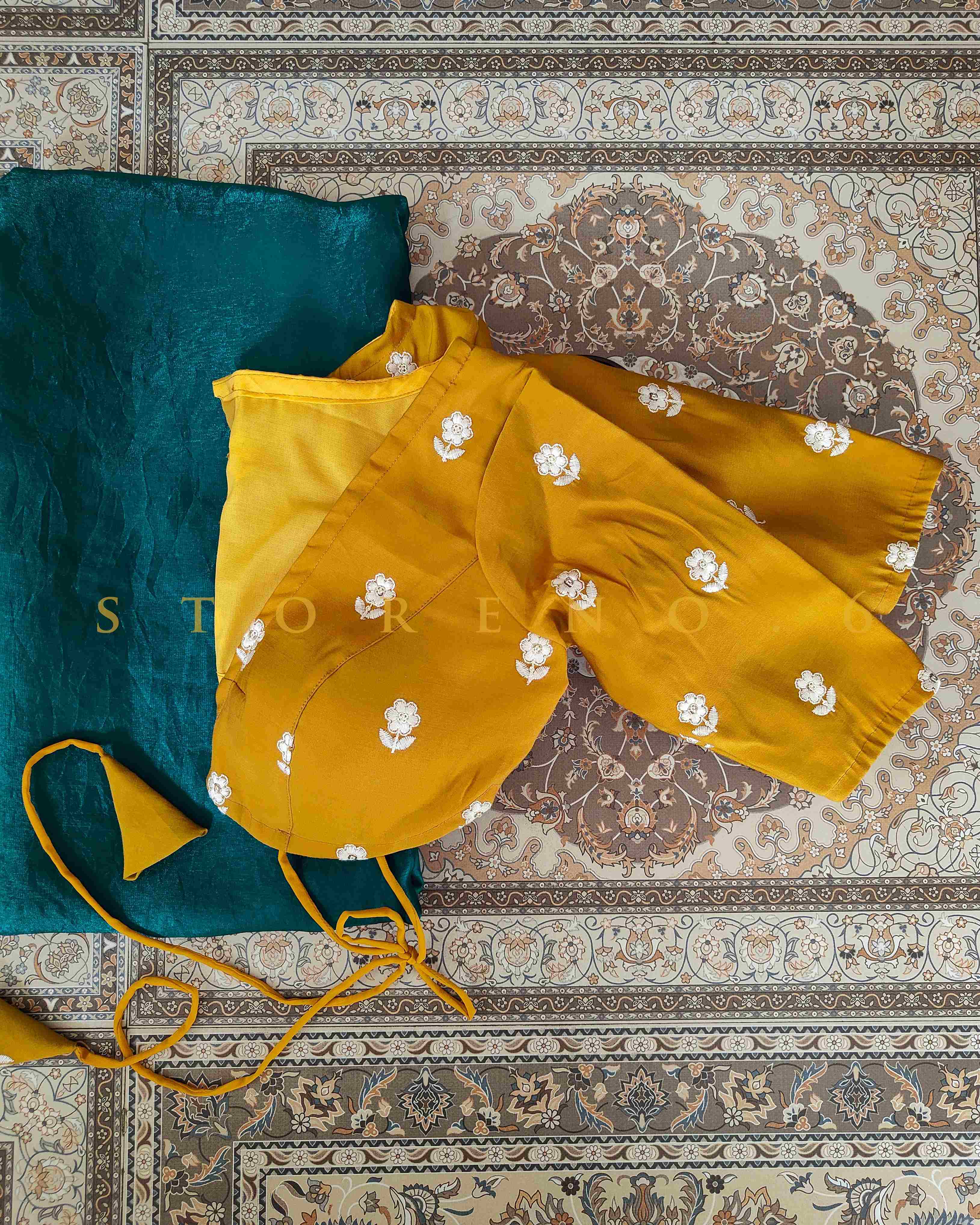 AASMA SAREE AND BLOUSE SET