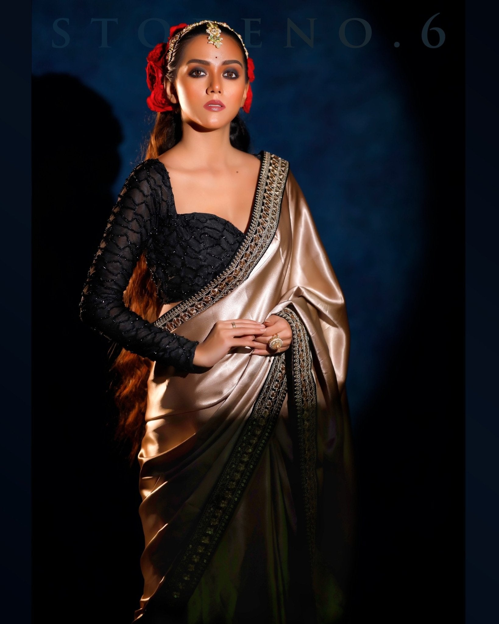 AUTUMN AESTHETIC READY-TO-WEAR SAREE