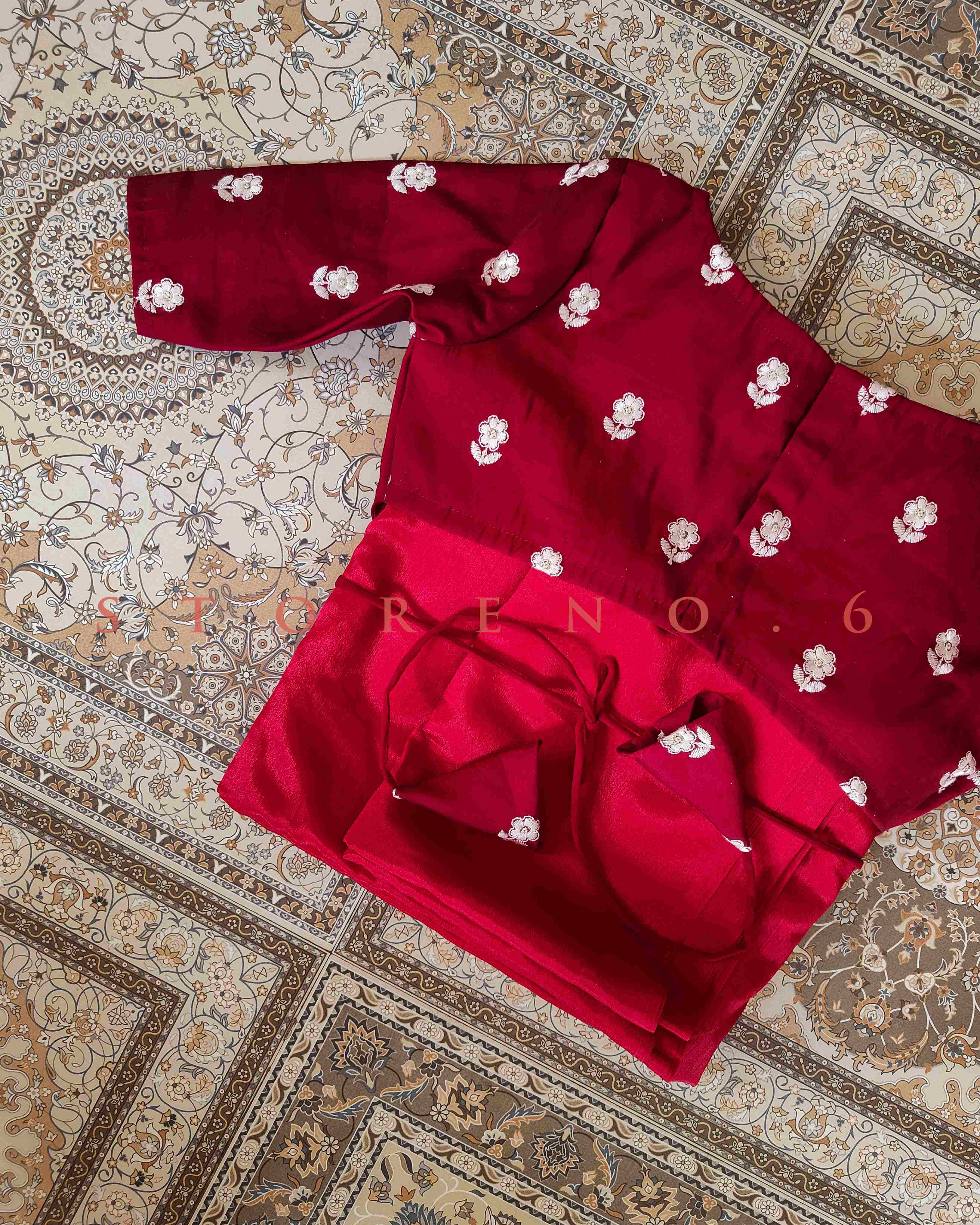 NOOR SAREE AND BLOUSE SET