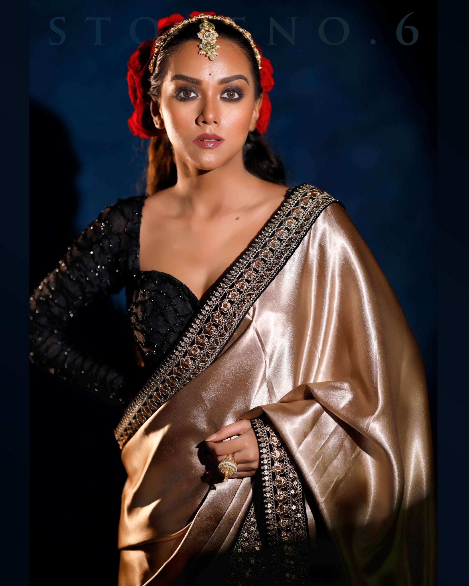 AUTUMN AESTHETIC READY-TO-WEAR SAREE