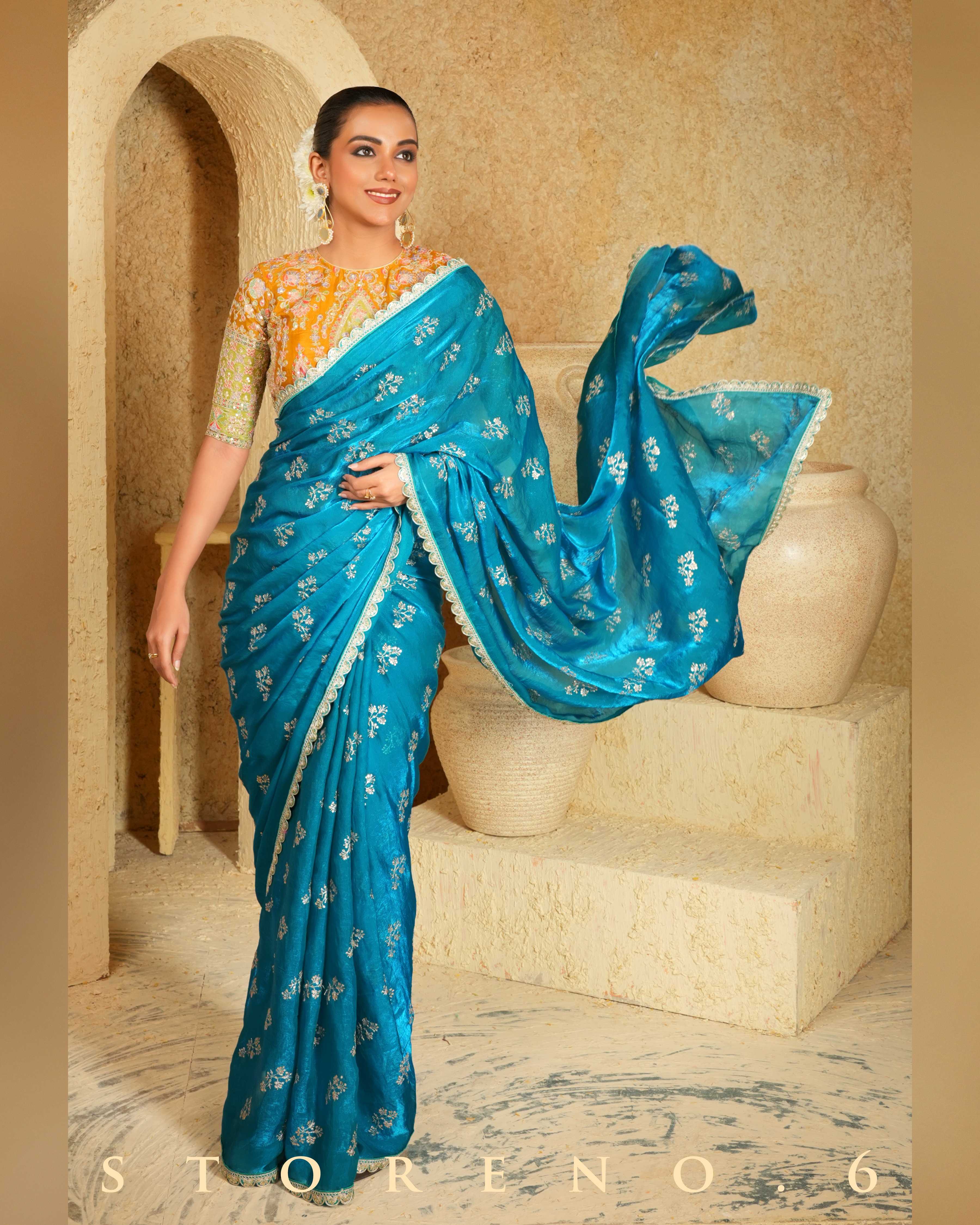 MARINE MARVEL SAREE