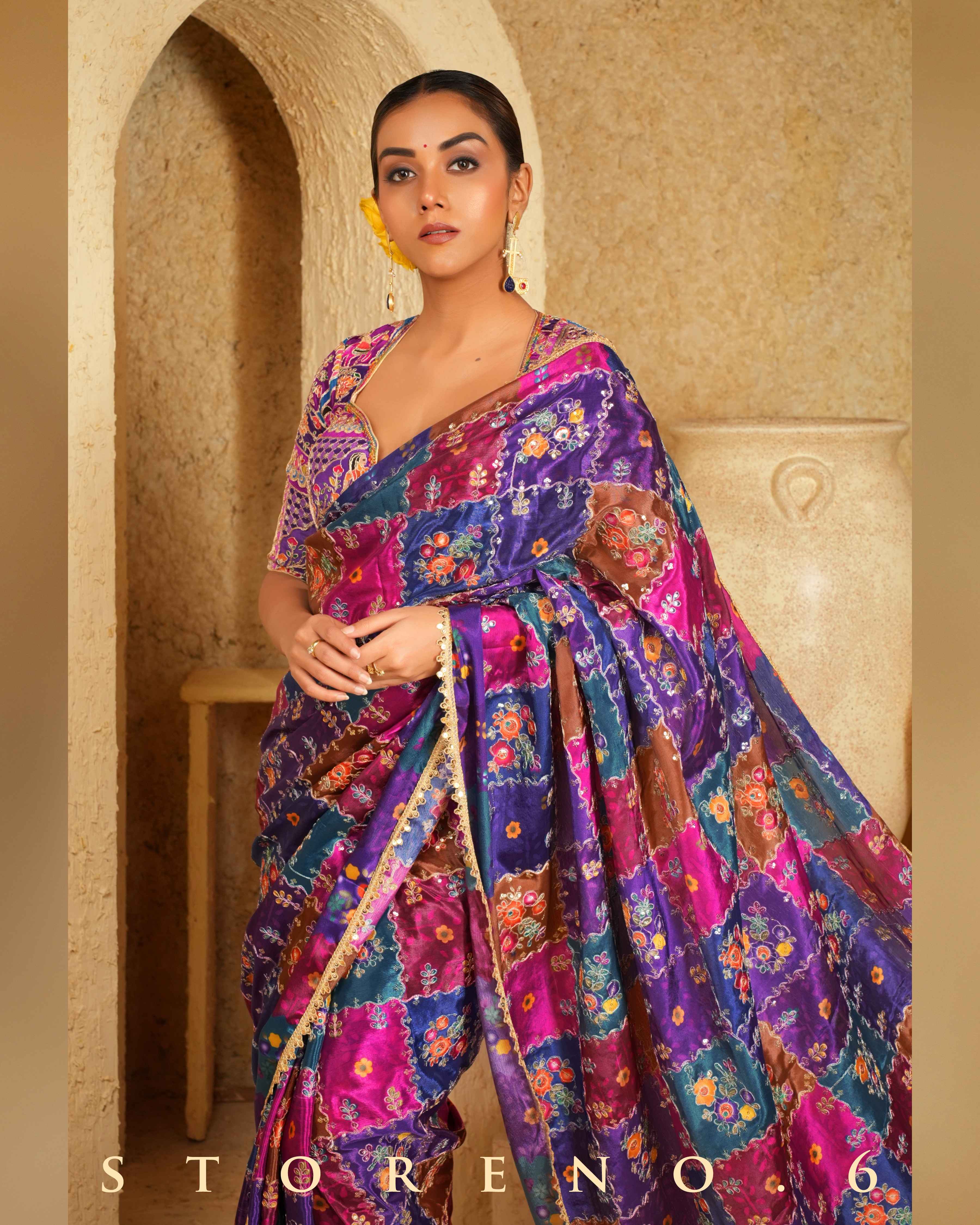 RAISIN RHAPSODY SAREE