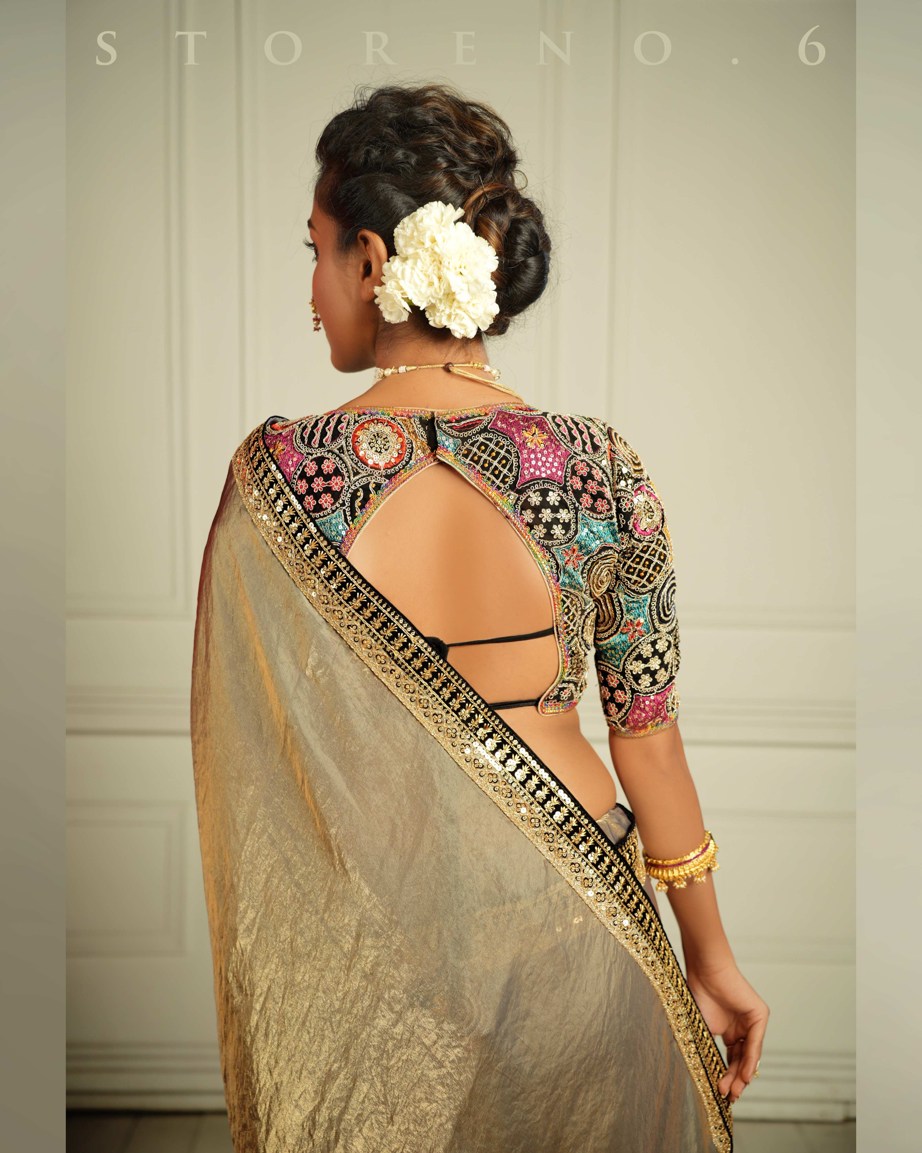 BAAHAR-E-SIAH BLOUSE