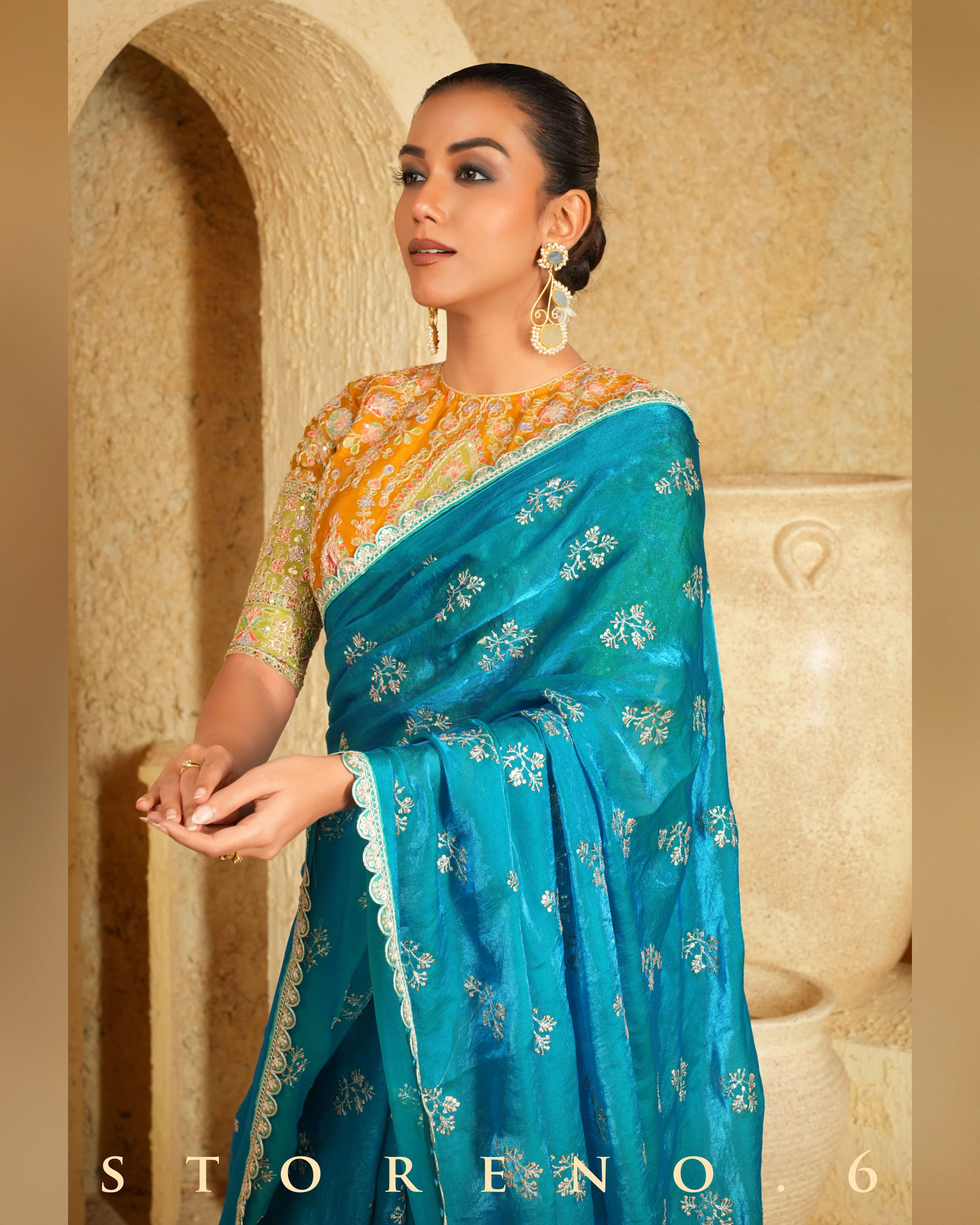 MARINE MARVEL SAREE