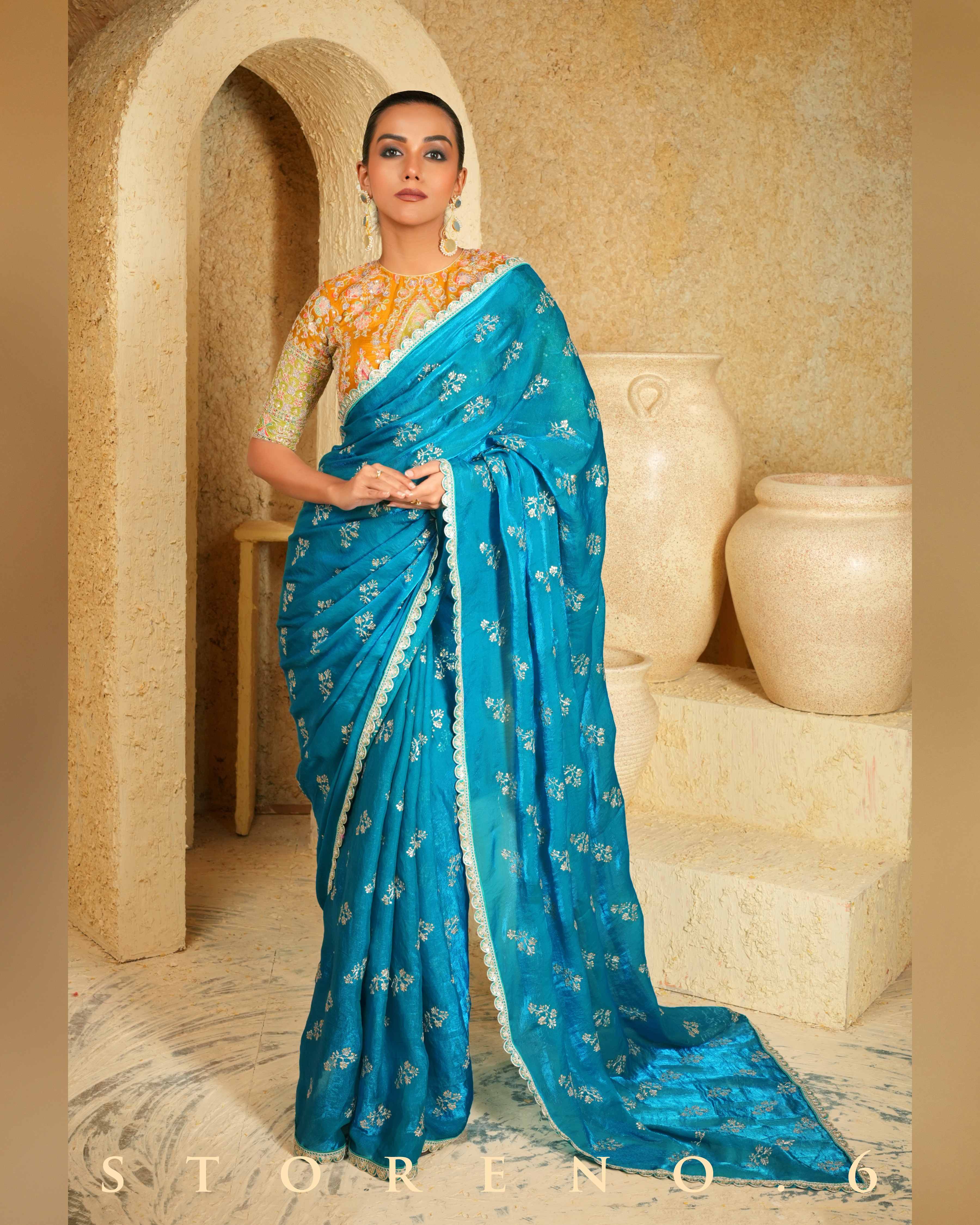 MARINE MARVEL SAREE