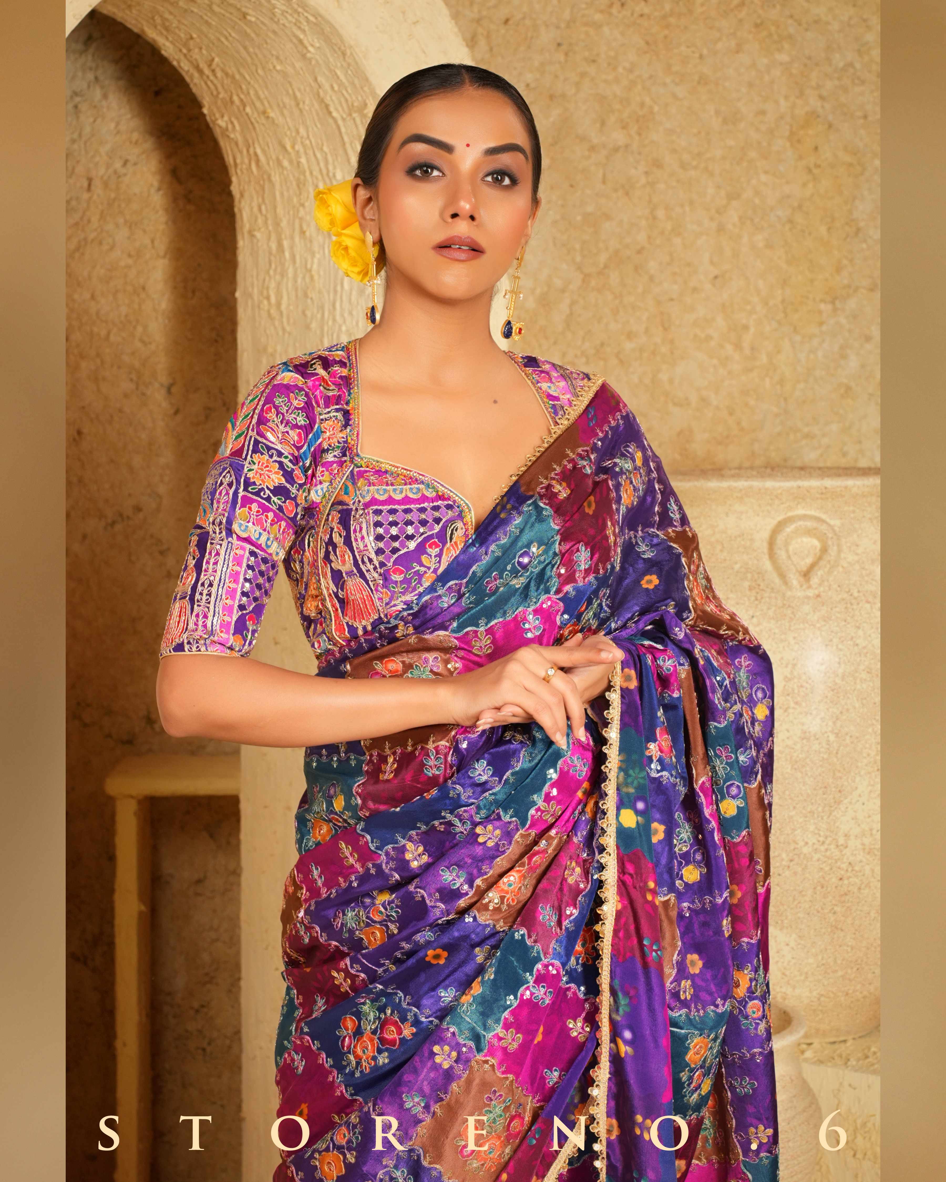 RAISIN RHAPSODY SAREE