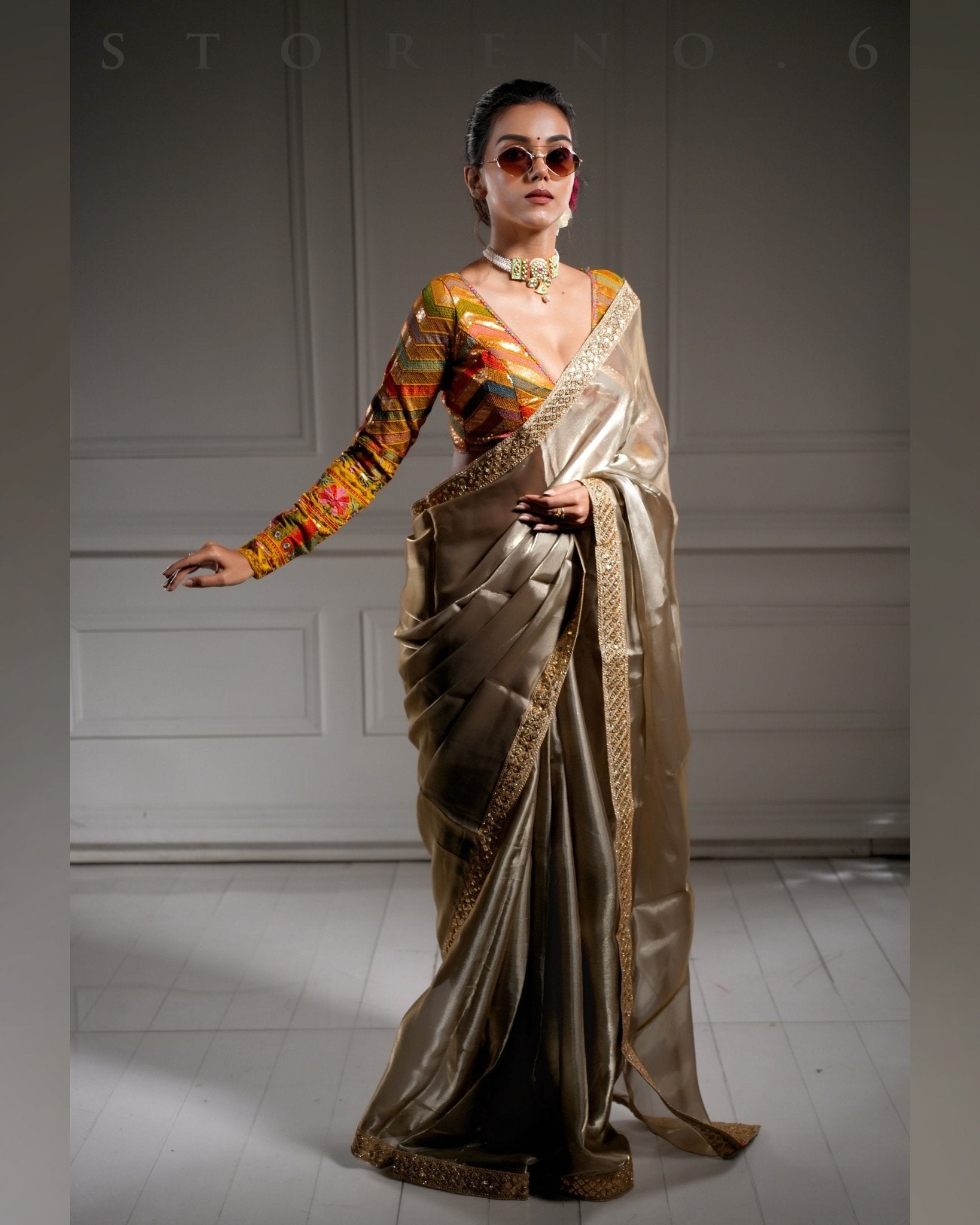 NOOR-E-SONA-Y SAREE