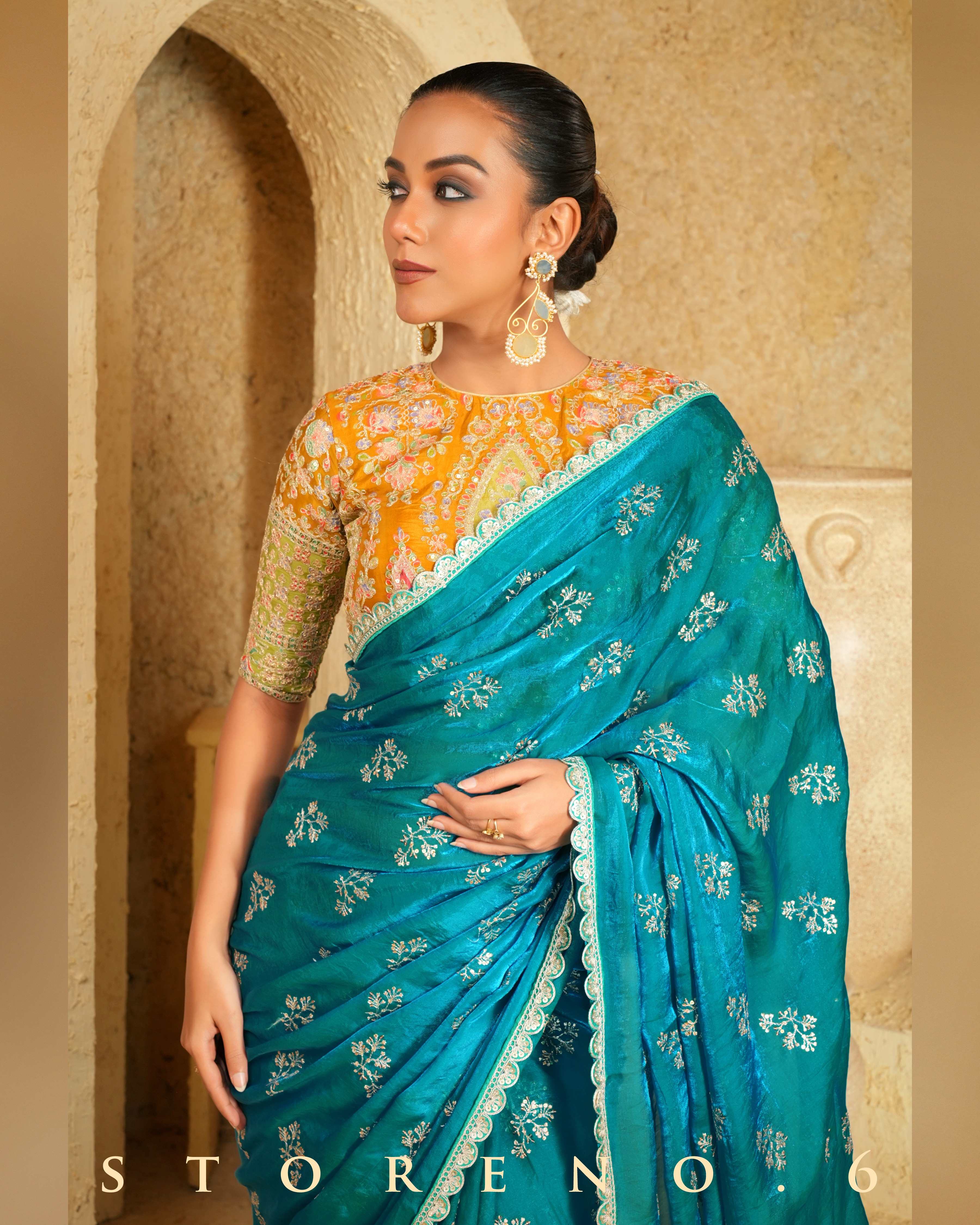 MARINE MARVEL SAREE