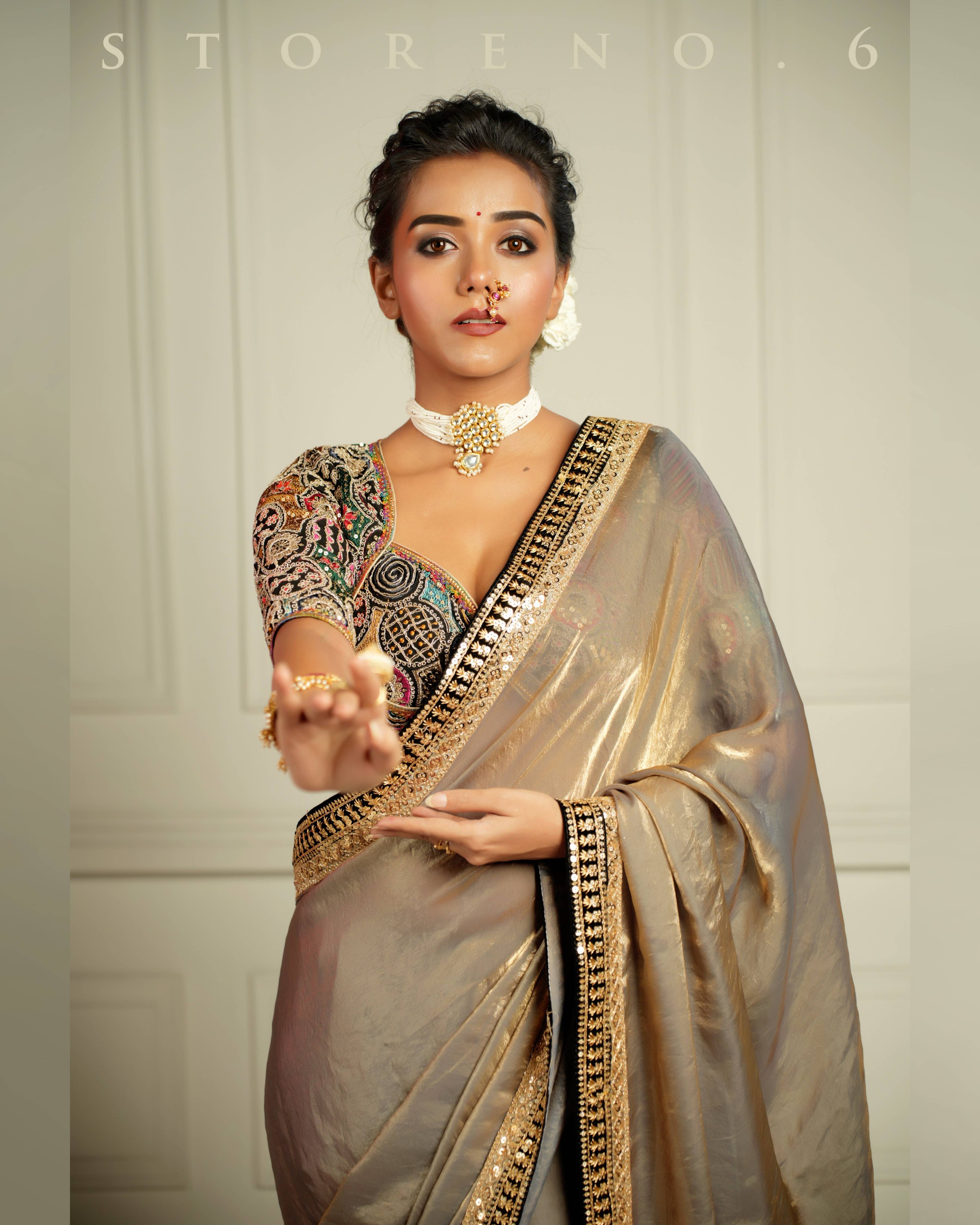 BAAHAR-E-SIAH BLOUSE