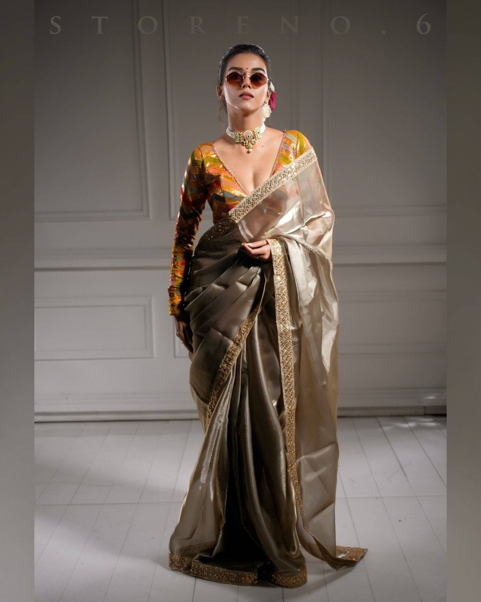 NOOR-E-SONA-Y SAREE