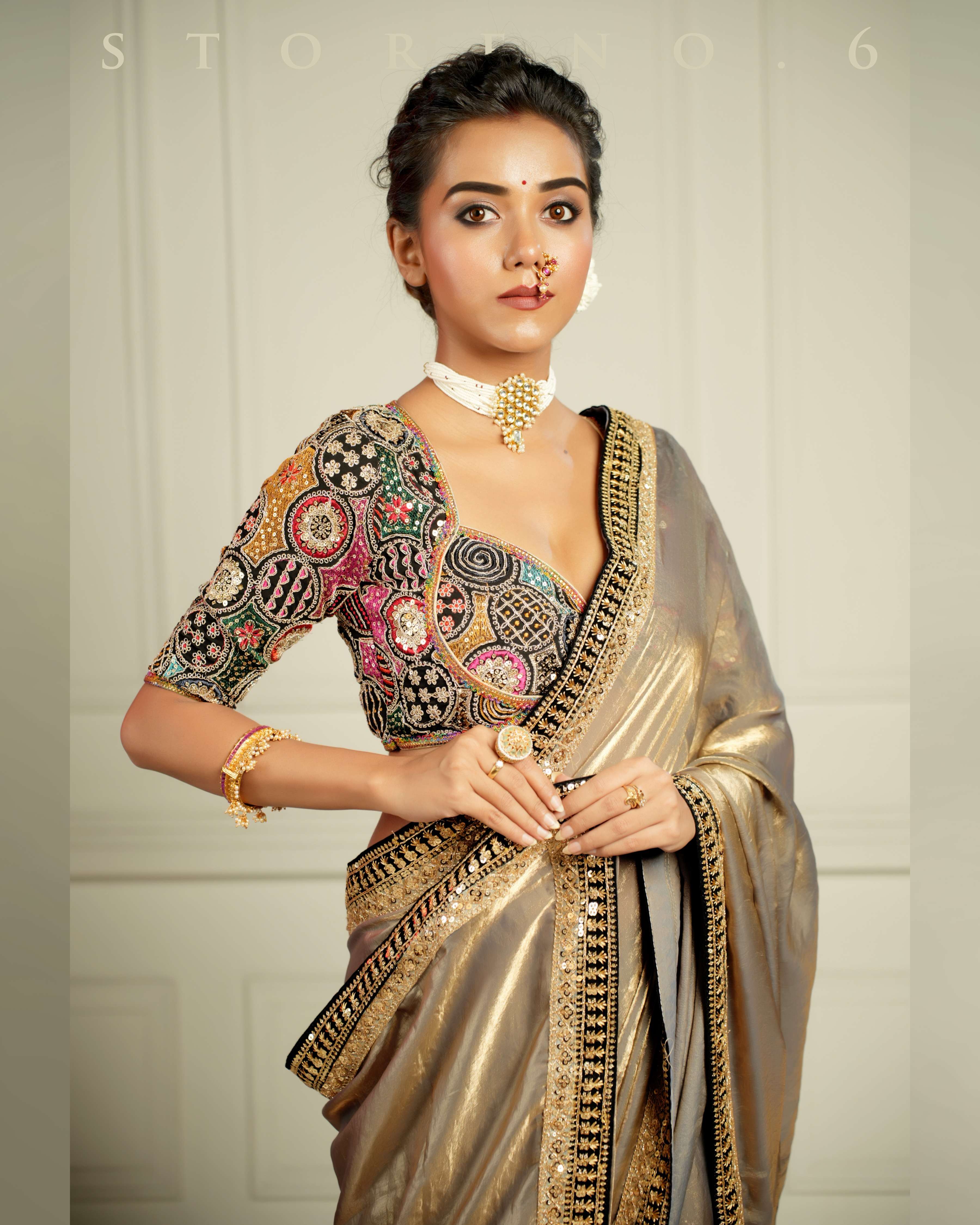 BAAHAR-E-SIAH BLOUSE