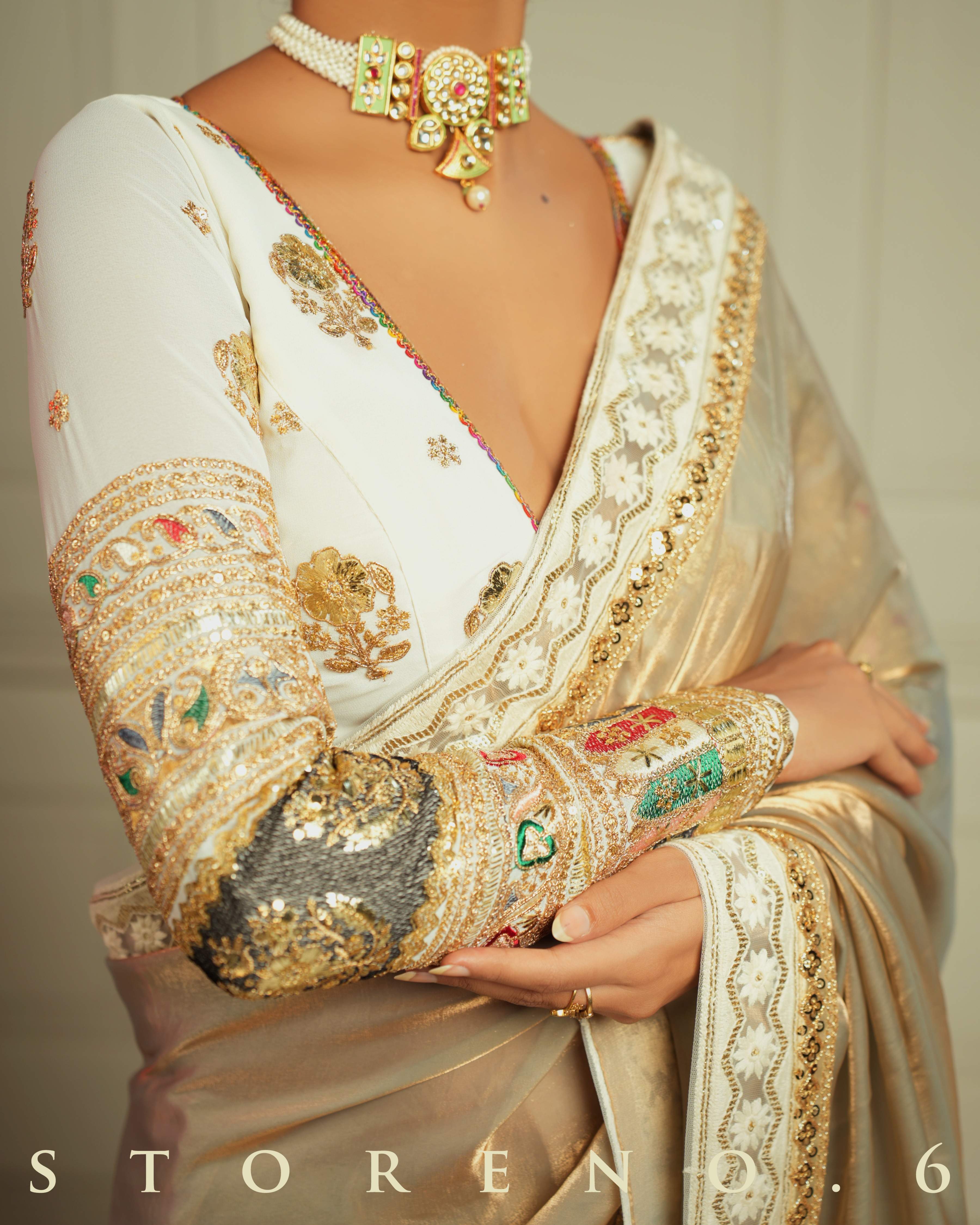 THE IMPERIAL FORBIDDEN OASIS SAREE