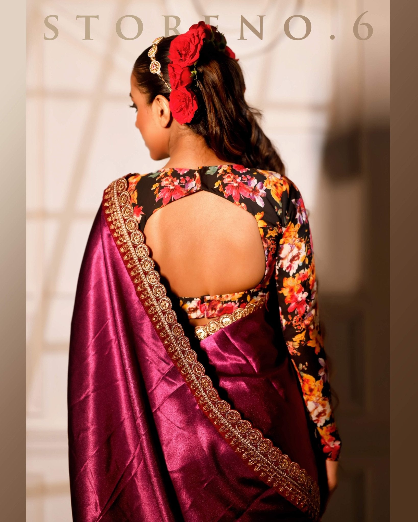 MAGICAL MULBERRY READY-TO-WEAR SAREE