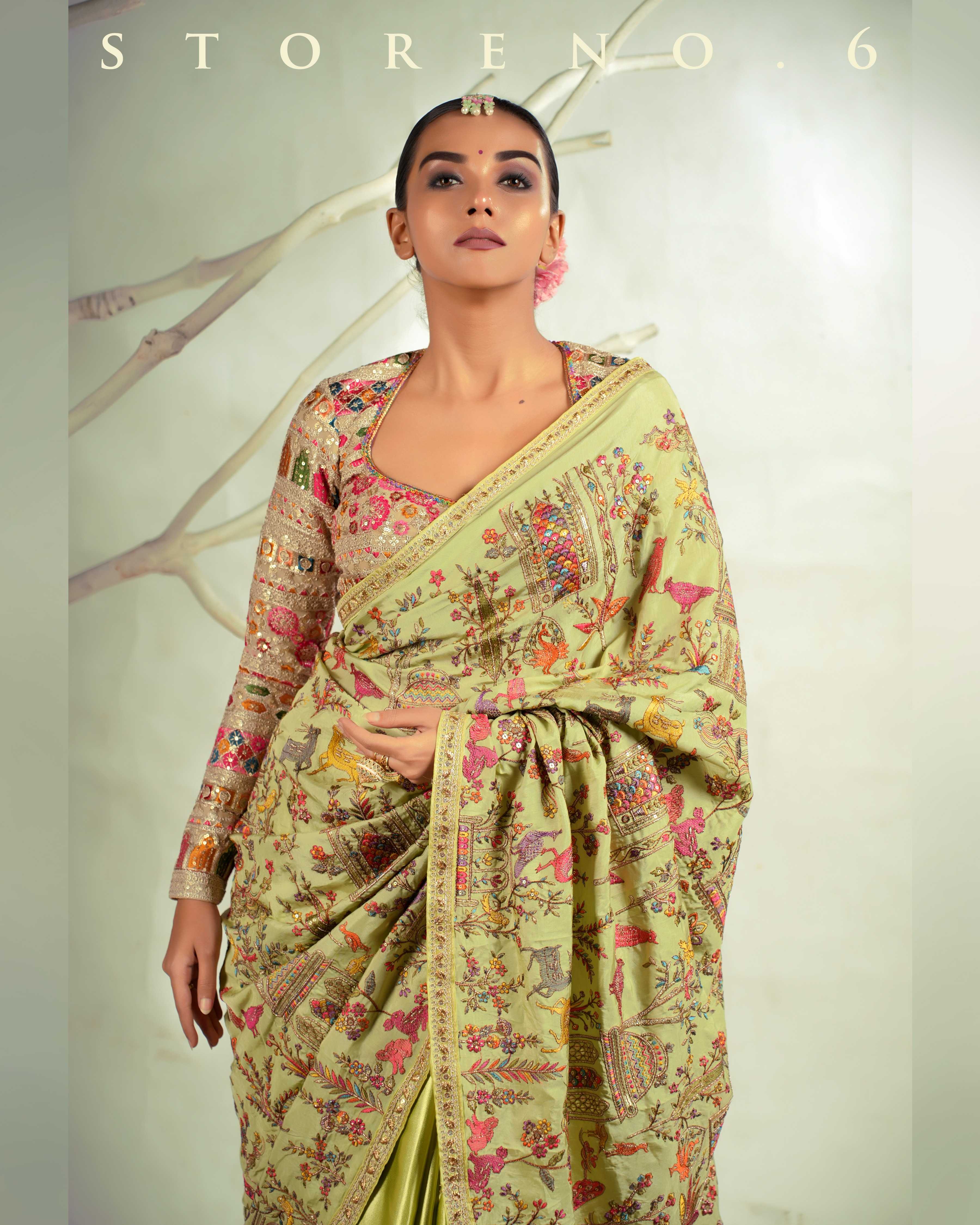 GUL KAARI SURMAI CLASSIC BLOUSE